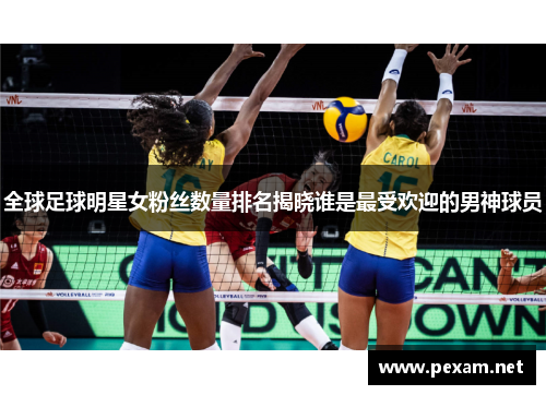 全球足球明星女粉丝数量排名揭晓谁是最受欢迎的男神球员